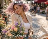 Locandina per l'oroscopo di gioved&igrave; 16 luglio 2026 - &copy; Gemini IA.