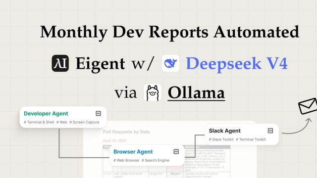 Automate Monthly Dev Reports with DeepSeek via Ollama  Open ... &copy; Creative Commons