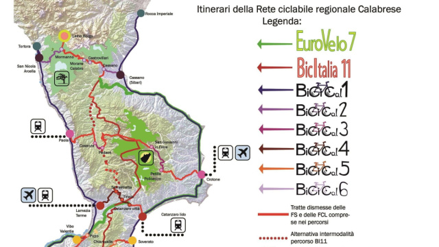 BiciCal, in Calabria la rete cicloturistica regionale la progetta ... &copy; Creative Commons