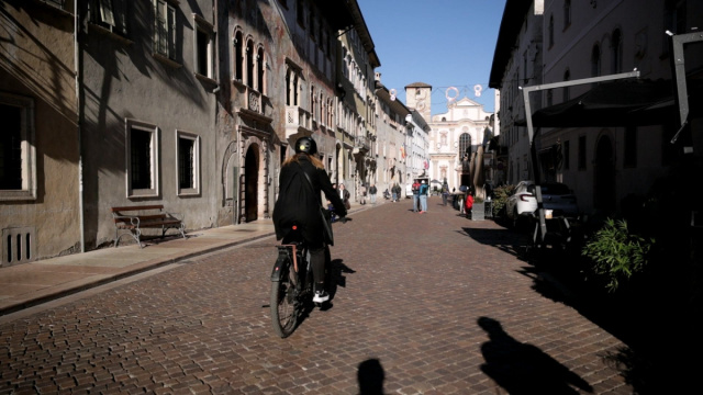 Girovagando  Bicipolitana Di Trento: La Citt&agrave; Che Pedala Verso Un ... &copy; Creative Commons