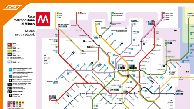Metro Milano: mappa, percorsi, linee e info utili - Turista Fai Da Te &copy; Creative Commons