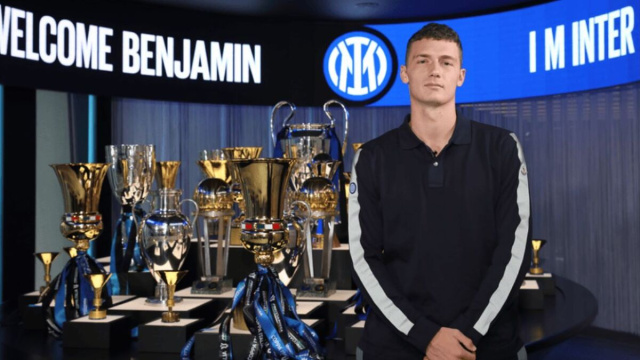 Benjamin Pavard, esterno dell'Inter. Foto &copy; Inter