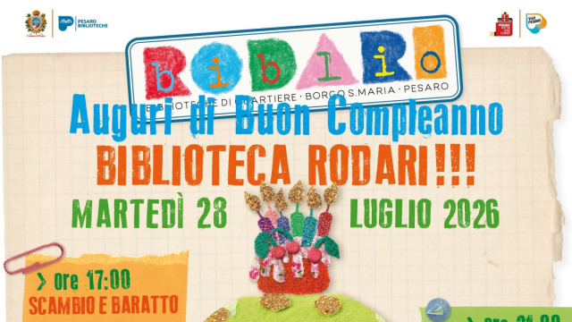 Comune di Pesaro : Buon Compleanno Biblioteca Rodari! &copy; Creative Commons