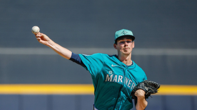Emerson Hancock loosens up, earns his spot in Mariners' rotation ... &copy; Creative Commons