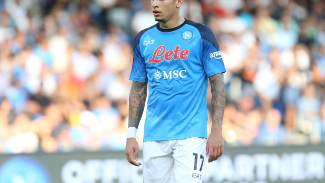 Mathias Olivera, difensore del Napoli. Foto &copy; Napoli