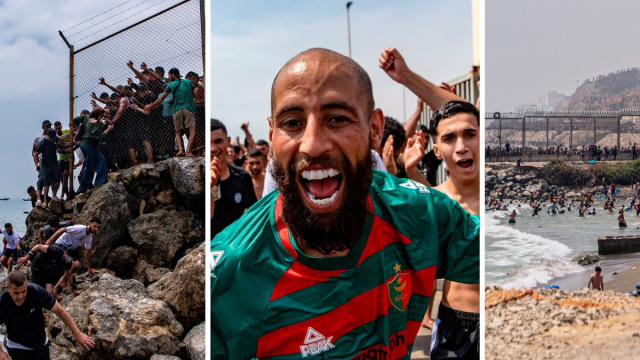 Migranti, migliaia di marocchini sfondano i confini di Ceuta ... &copy; Creative Commons