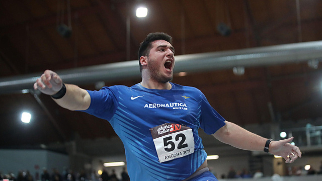 VIDEO Leonardo Fabbri, record italiano di getto del peso: bordata ... &copy; Creative Commons
