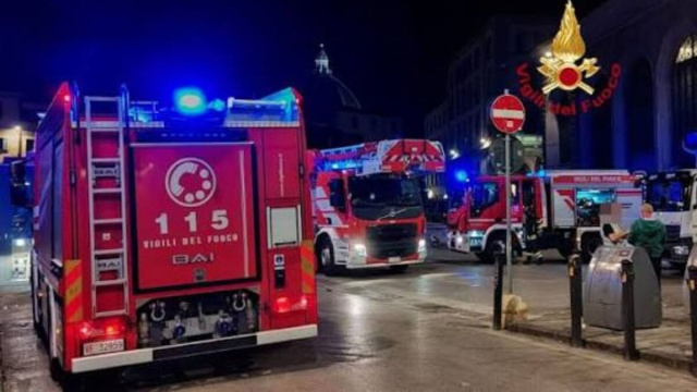 Vigili del fuoco in azione - &copy; Vigili del Fuoco