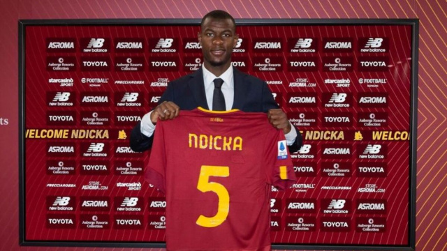 Evan Ndicka, difensore della Roma. Foto &copy; Roma