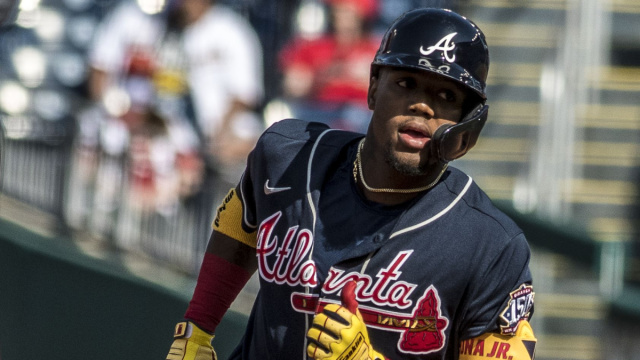 File:Ronald Acuna Jr. HR from Nationals vs. Braves at Nationals ... &copy; Creative Commons