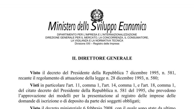 Ministero dello Sviluppo Economico - Camera di Commercio di Parma &copy; Creative Commons