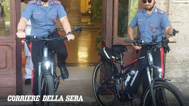 Policlinico Umberto I di Roma, ecco i carabinieri con le bici ... &copy; Creative Commons