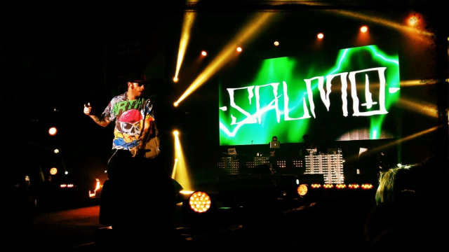 Salmo in concerto a Milano nel 2014