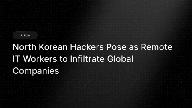 North Korea's Fake Remote IT Workers Exposed &copy; Creative Commons