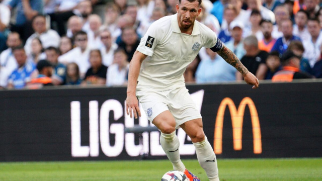 Pierre-Emile Hojbjerg, centrocampista del Marsiglia. Foto &copy; Ligue 1