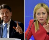 , Giuseppe Conte e Giorgia Meloni (&copy; Facebook)