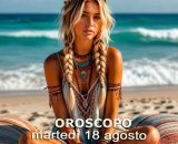 Locandina per l'oroscopo di marted&igrave; 18 agosto 2026 - &copy; Gemini IA.