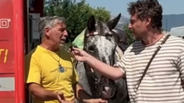 Diesel troppo caro, lui prende il cavallo: &laquo;Speriamo che il ... &copy; Creative Commons