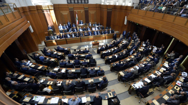 il parlamento del Libano nel 2022.