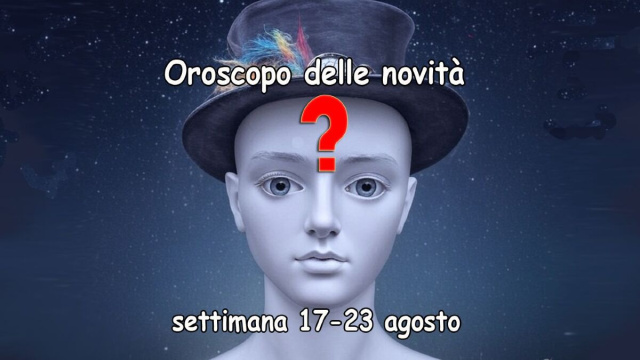 Locandina per l'oroscopo delle novit&agrave; - &copy; Roberta Carsoli.