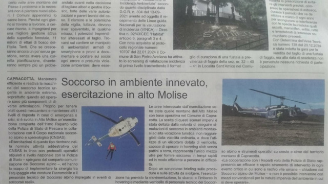 Rassegna Stampa &ndash; CNSAS MOLISE &copy; Creative Commons