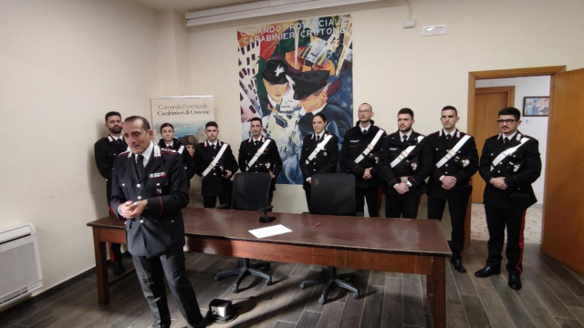 Undici nuovi carabinieri al comando provinciale di Crotone &copy; Creative Commons