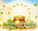 Locandina per l'oroscopo della fortuna della settimana - &copy; Pixabay IA.