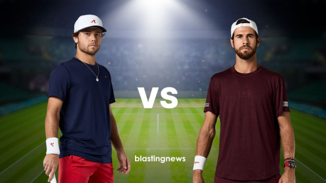 Aleksandar Kovacevic e Karen Khachanov. &copy; Blasting News