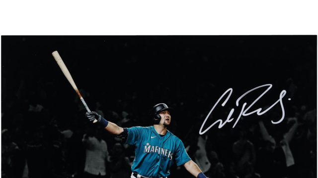 Fotografia autografata di Cal Raleigh Seattle Mariners 11"x 14 ... &copy; Creative Commons