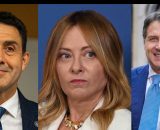 Roberto Vannacci, Giorgia Meloni e Giuseppe Conte (&copy; Facebook)