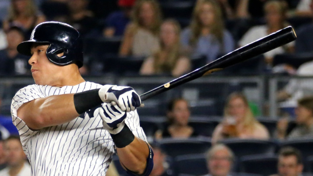 File:Aaron Judge on September 8, 2016.jpg - Wikipedia &copy; Creative Commons