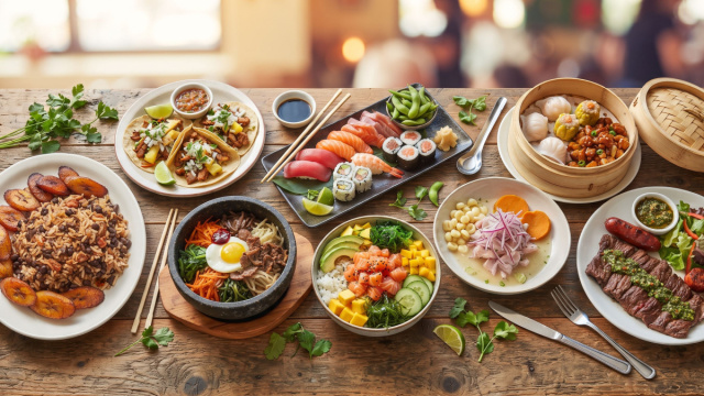 Le cucine del mondo conquistano sempre pi&ugrave; spazio sulle tavole italiane, tra tradizioni, contaminazioni e nuove esperienze gastronomiche.