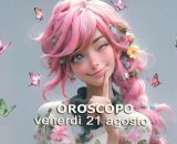 Locandina per l'oroscopo di venerd&igrave; 21 agosto 2026 - &copy; Gemini IA.