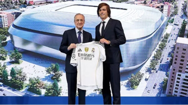 &Aacute;lvaro Carreras, esterno del Real Madrid - Foto da &copy; Real Madrid