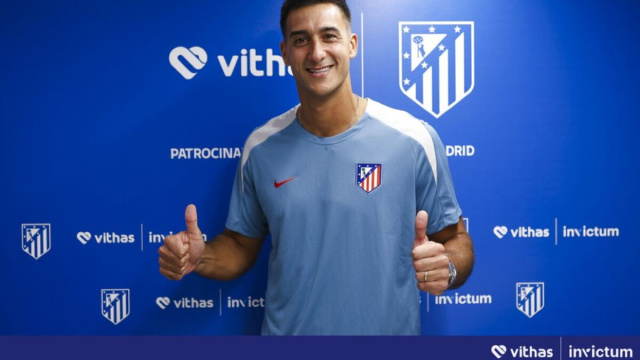 Juan Musso, portiere dell'Atletico Madrid. Foto &copy; Atletico Madrid