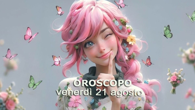 Locandina per l'oroscopo di venerd&igrave; 21 agosto 2026 - &copy; Gemini IA.