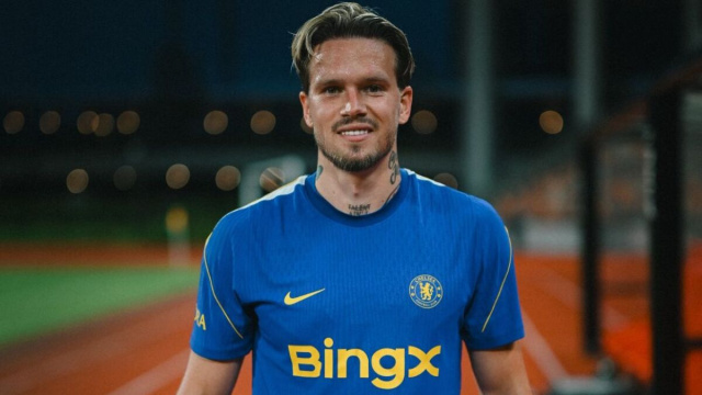 Mychajlo Mudryk, attaccante del Chelsea. Foto &copy; Chelsea