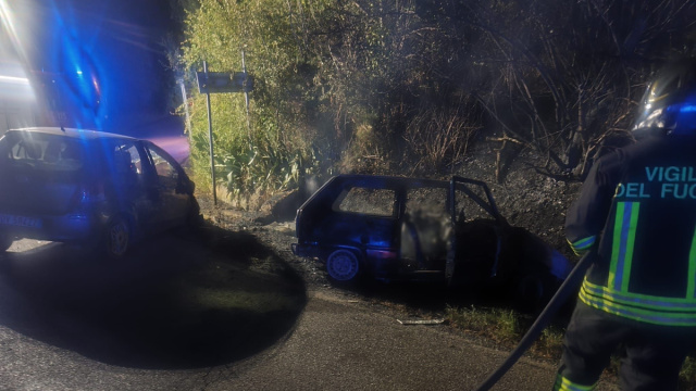 Schianto sulla bonifica del Salinello: auto prende fuoco. Muore un ... &copy; Creative Commons
