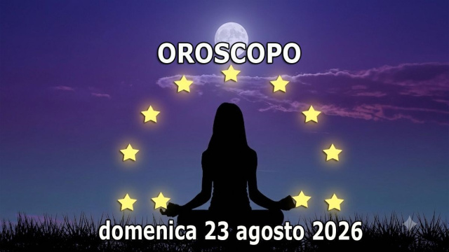 Locandina per l'oroscopo di domenica 23 agosto 2026 - &copy; Roberta Carsoli.