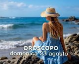 Locandina per l'oroscopo di domenica 23 agosto 2026 - &copy; Gemini IA.