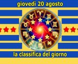 Locandina per l'oroscopo di gioved&igrave; 20 agosto 2026 - &copy; Pixabay IA.