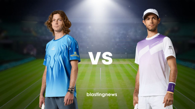 Andrey Rublev e Nuno Borges. &copy; Blasting News