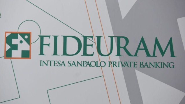 Il logo di Fideuram - Intesa Sanpaolo.