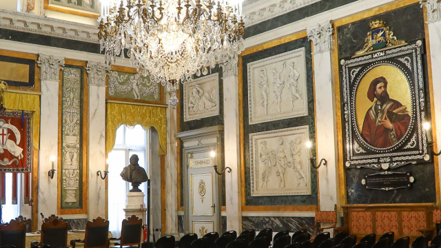 Palazzo Tursi - Salone di Rappresentanza  Comune di Genova &copy; Creative Commons