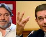 Sigfrido Ranucci e il direttore del Tempo Daniele Capezzone (&copy; Facebook)