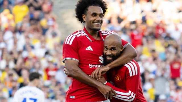 Joshua Zirkzee, attaccante del Manchester United. Foto &copy; Manchester United