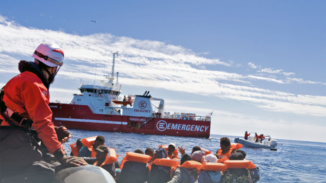 Life Support. La nave di EMERGENCY - Istituzione Biblioteca Classense &copy; Creative Commons