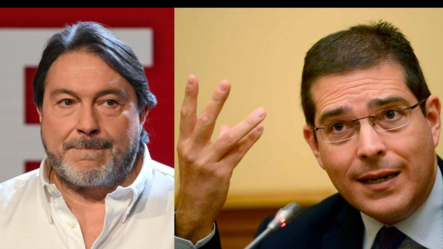 Sigfrido Ranucci e il direttore del Tempo Daniele Capezzone (&copy; Facebook)