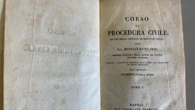 Antico libro Corso di procedura civile Berriat-Saint-Prix 1826  eBay &copy; Creative Commons
