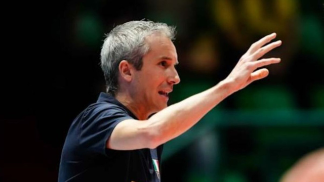 Coach Francesco Conci &copy; Pagina Facebook ufficiale della Federazione Italiana Pallavolo